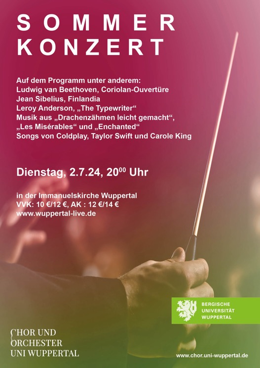 Plakat SoSe 2024 Wuppertal