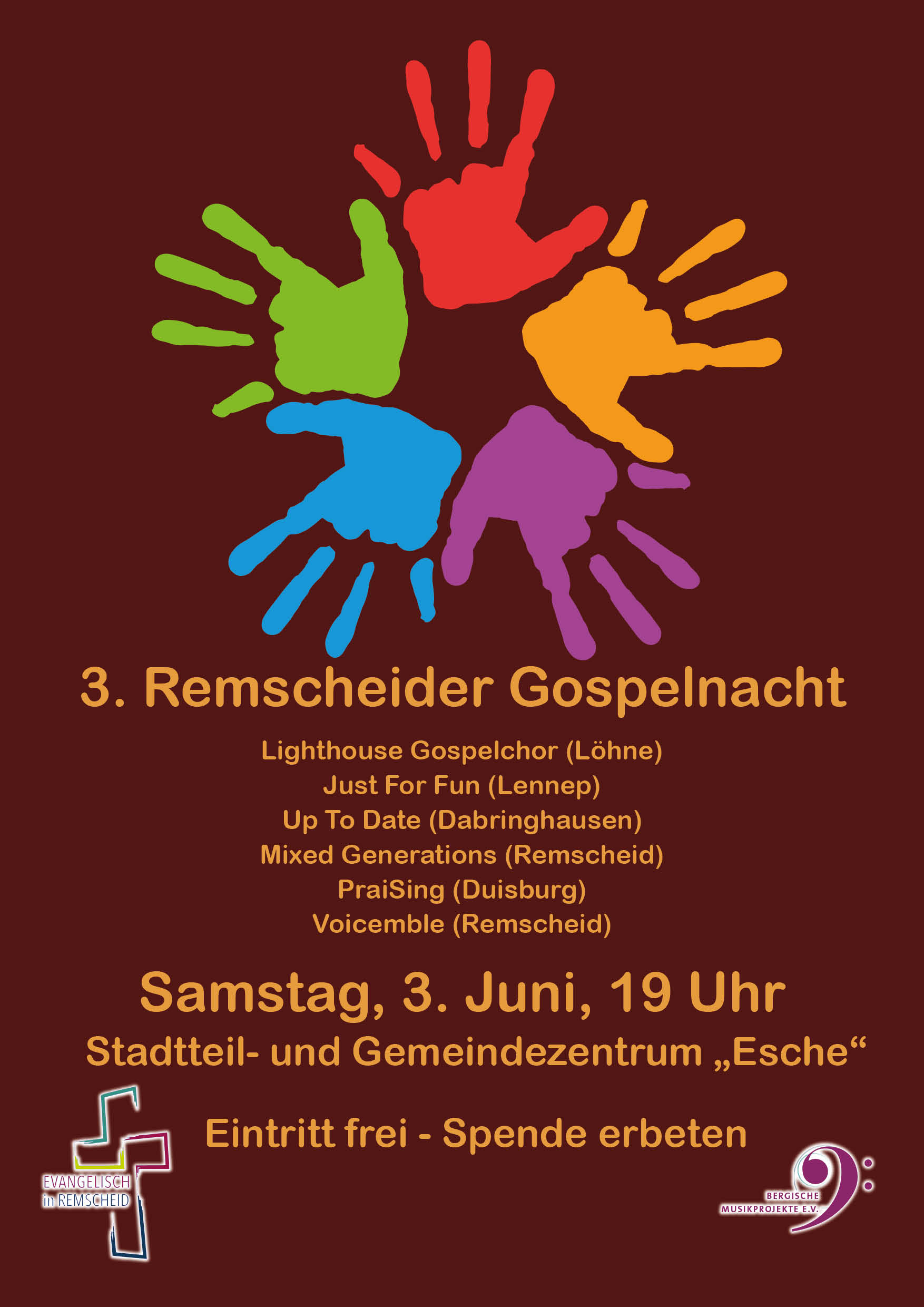 Plakat Gospelnacht