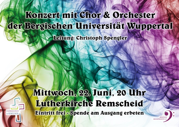 Plakat Uni Lutherkirche